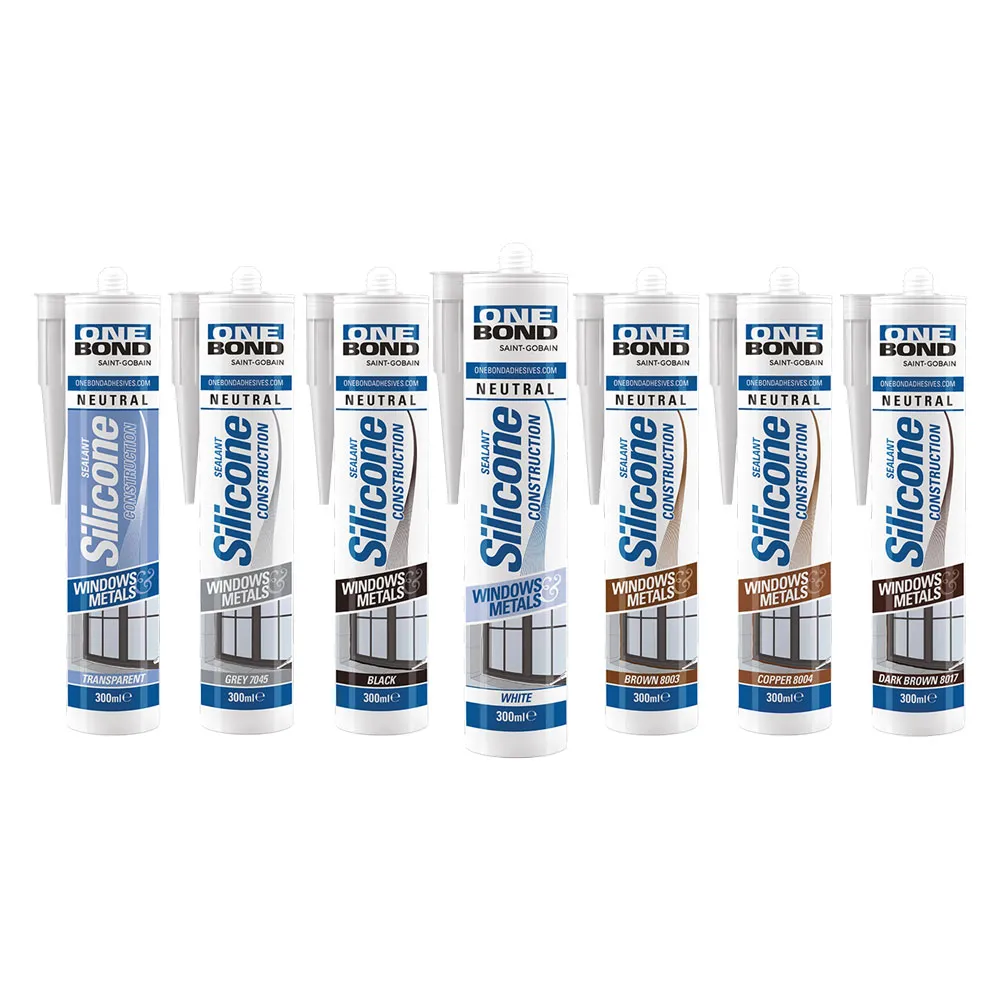 SILICONE NEUTRO 'CONSTRUCTION' trasparente ml 300 SILICONE NEUTRO 'CONSTRUCTION' trasparente ml 300