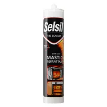 SIGILLANTE REFRATTARIO 'SMR-300' ml 300 - colore nero
