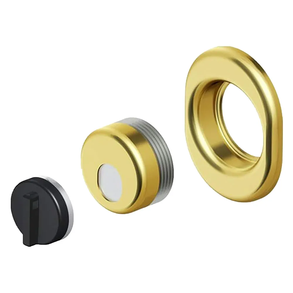 DEFENDER MAGNETICO PER SERRATURE 'MRM 29' pvd ottone lucido DEFENDER MAGNETICO PER SERRATURE 'MRM 29' pvd ottone lucido