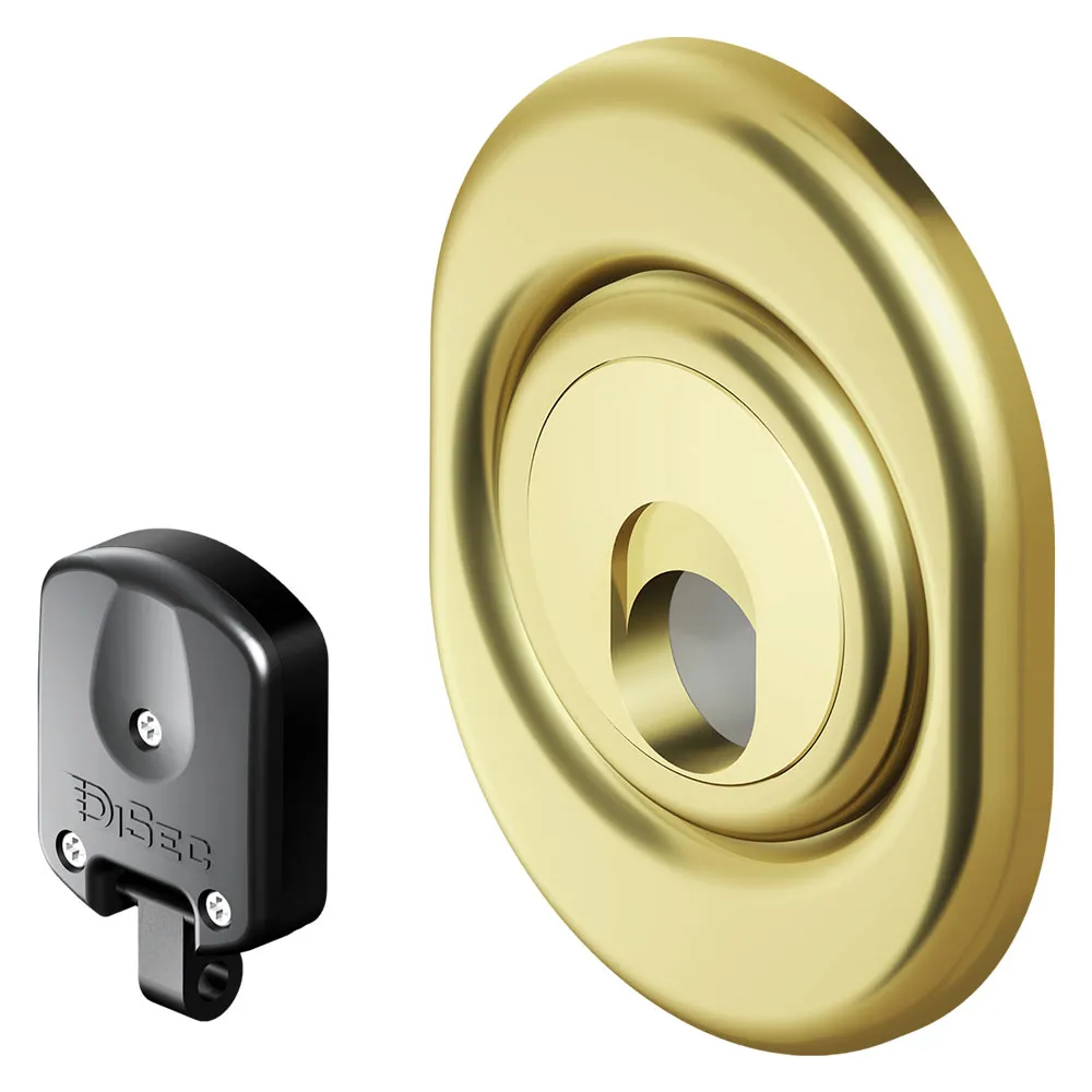 DEFENDER MAGNETICO PER SERRATURE 'MAG 3G 2M' pvd ottone DEFENDER MAGNETICO PER SERRATURE 'MAG 3G 2M' pvd ottone
