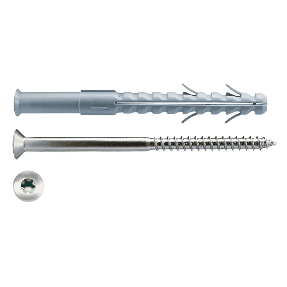 TASSELLO NYLON 'LATER CORNICE' C10A 80 LUVT 10 x 80 - vite Torx T40 7 x 85 TASSELLO NYLON 'LATER CORNICE' C10A 80 LUVT 10 x 80 - vite Torx T40 7 x 85