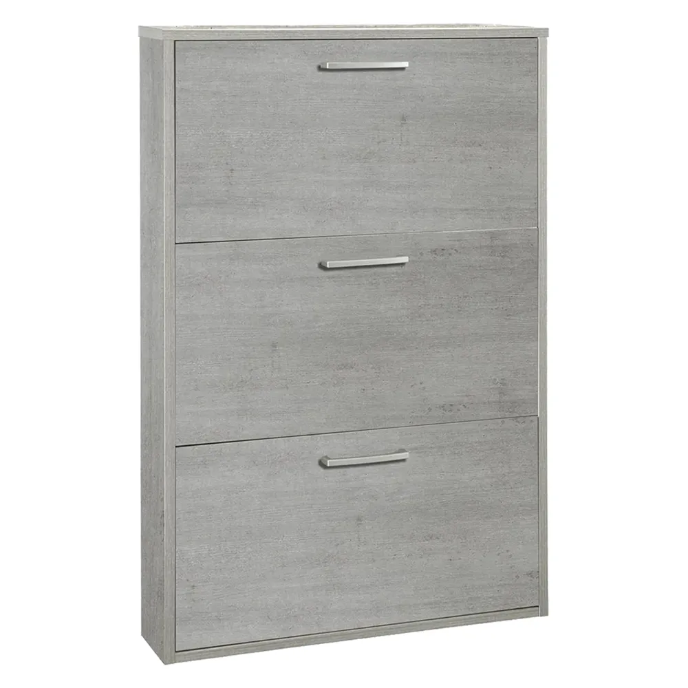 SCARPIERA 3 RIBALTE SINGOLE LINEA 'MEGARA' cm. 15 x 65 x h.105 - rovere artisan SCARPIERA 3 RIBALTE SINGOLE LINEA 'MEGARA' cm. 15 x 65 x h.105 - rovere artisan