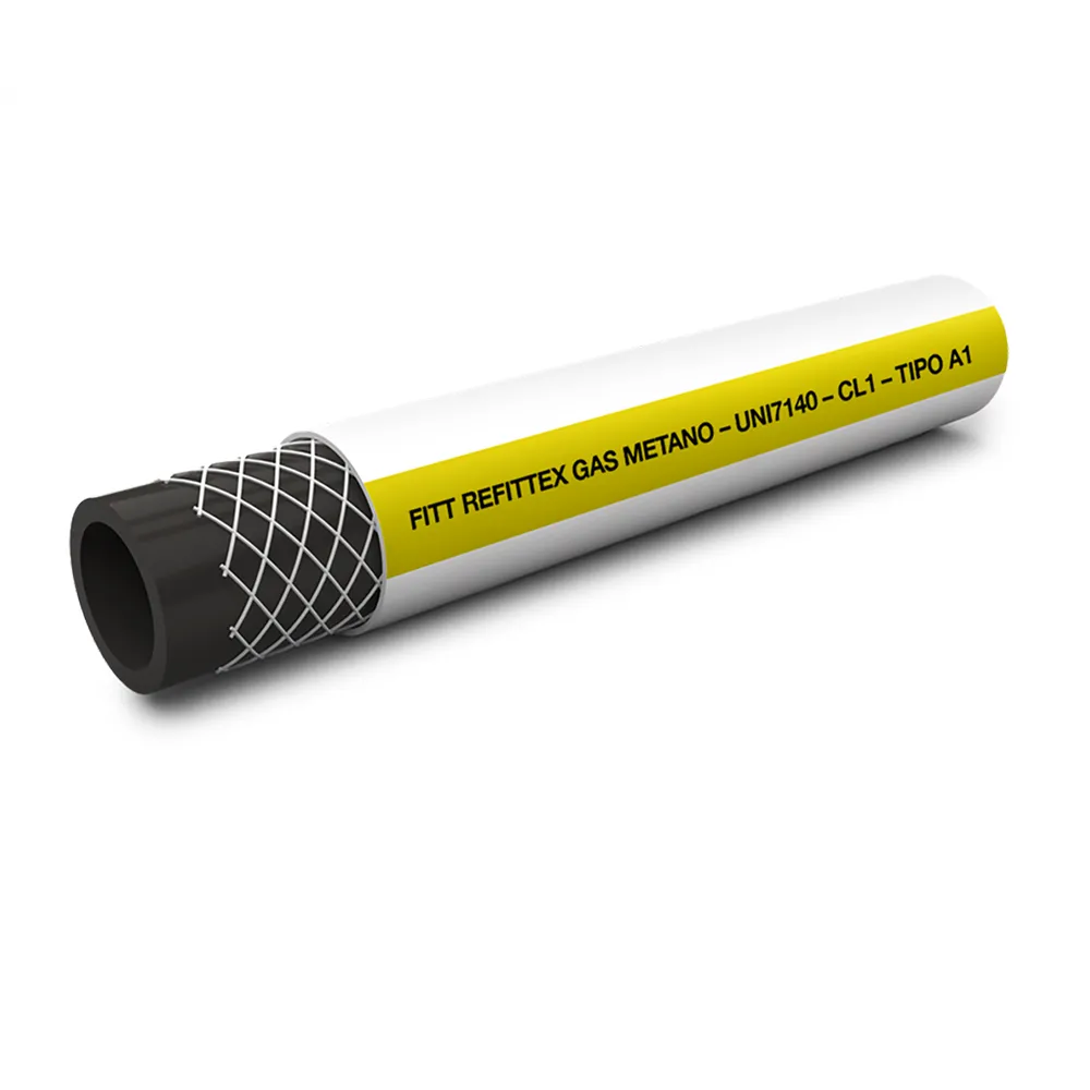 TUBO 'REFITTEX' PER GAS METANO ø mm 13 x 20 - rotolo 50 mt TUBO 'REFITTEX' PER GAS METANO ø mm 13 x 20 - rotolo 50 mt