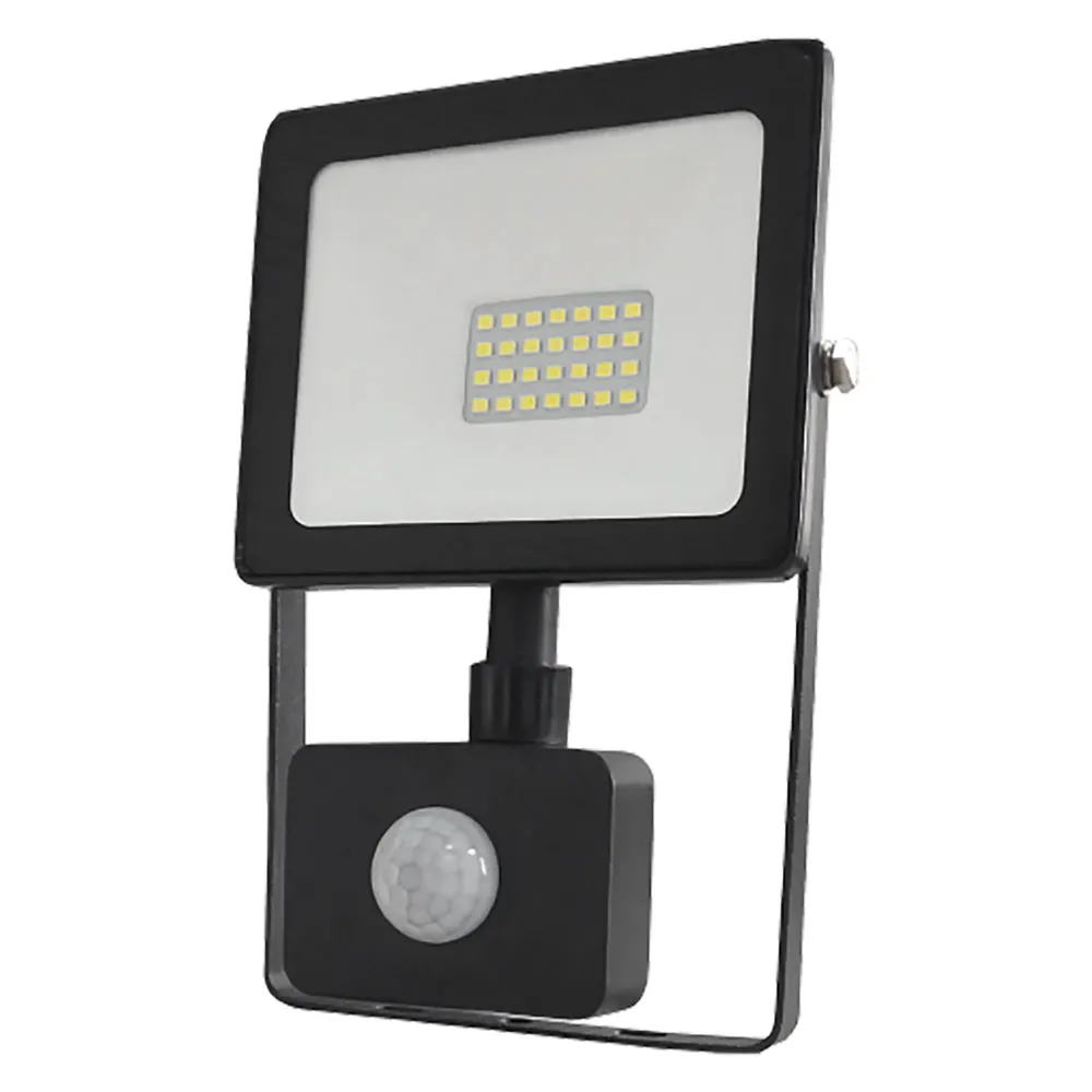 PROIETTORE A LED CON SENSORE PRESENZA 50W - mm 190 x 202 x 52 / 4000K (4400 lm) - nero PROIETTORE A LED CON SENSORE PRESENZA 50W - mm 190 x 202 x 52 / 4000K (4400 lm) - nero