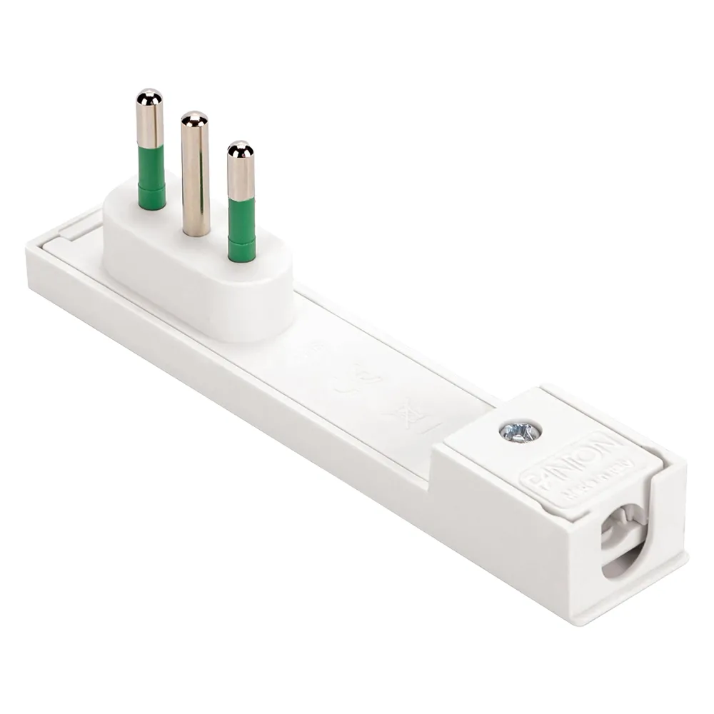 SPINA VOLANTE PIATTA 'CLOCK' 2P+T 16A SPINA VOLANTE PIATTA 'CLOCK' 2P+T 16A