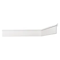 COPRI BATTISCOPA DECORATIVO SERIE 'LUXSTYL' mod. 'L14020' - mm 20 x 14