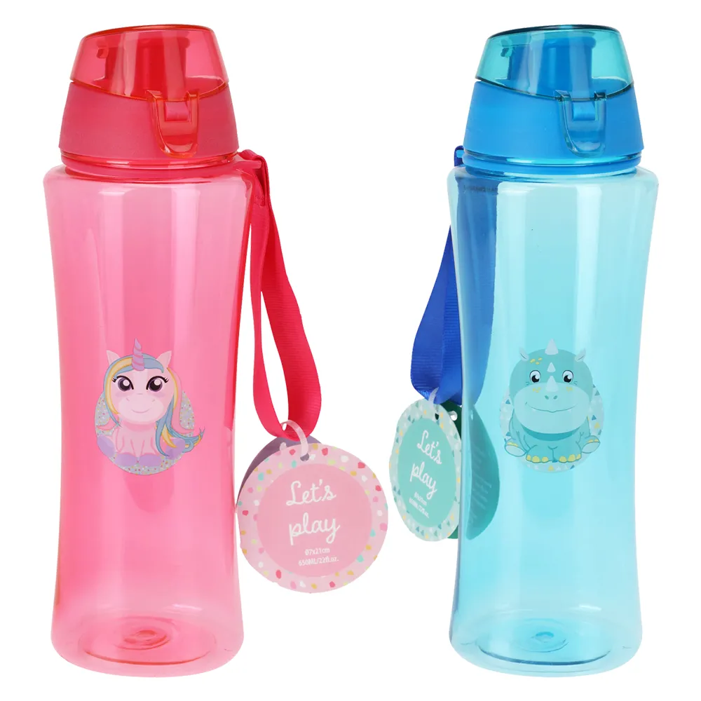 BORRACCIA SPORT IN PLASTICA DECORO 'BIMBO' 'Unicorno' BORRACCIA SPORT IN PLASTICA DECORO 'BIMBO' 'Unicorno'