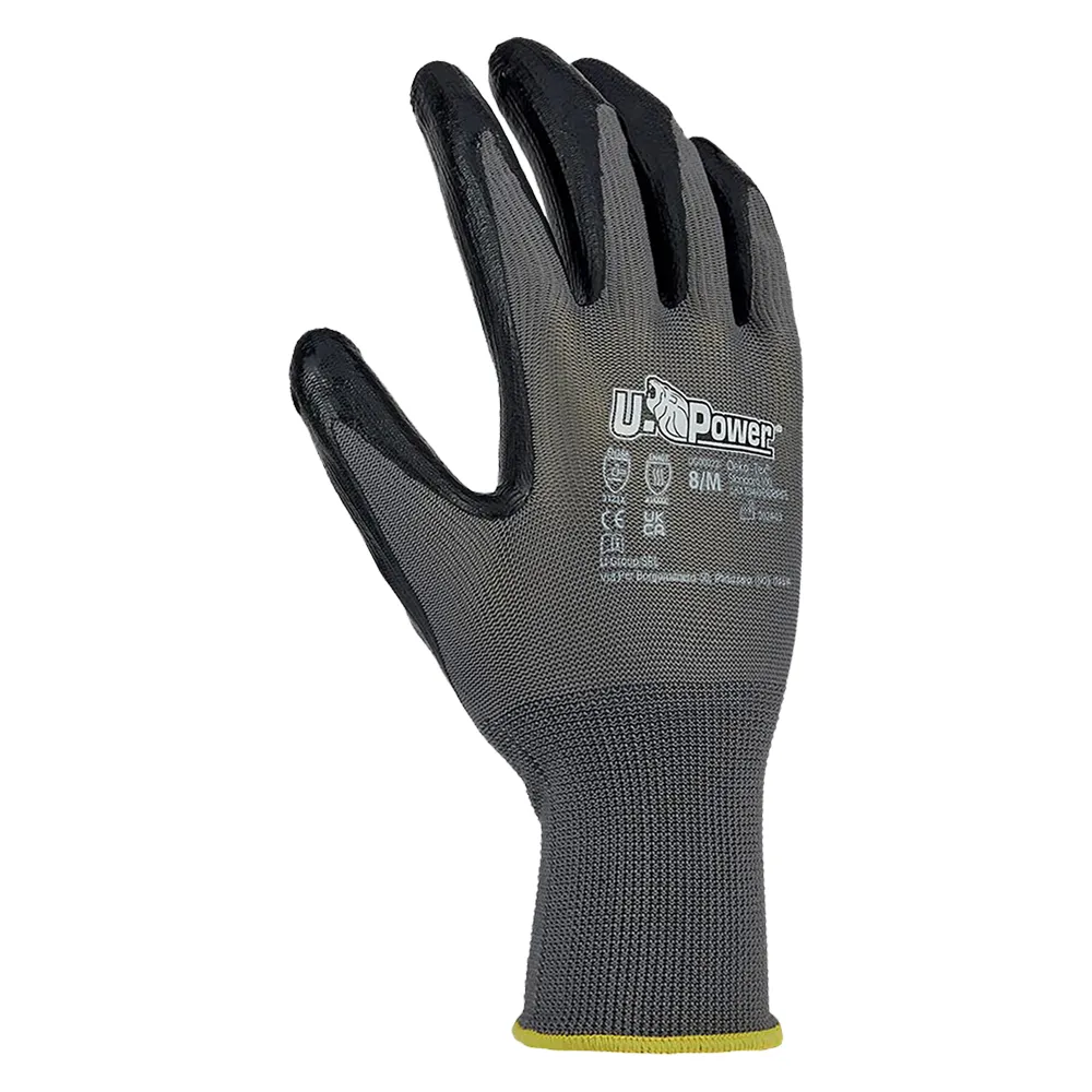 GUANTI NITRILE/POLIESTERE 'VALZER' Tg. 9 GUANTI NITRILE/POLIESTERE 'VALZER' Tg. 9
