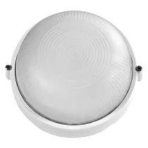 PLAFONIERA DA ESTERNO TONDA 'BELLINI' E 27 - 60 W