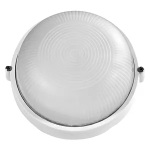 PLAFONIERA DA ESTERNO TONDA 'BELLINI' E 27 - 60 W