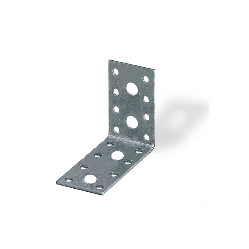 Giunto ad angolo spessore 2,5 mm zincato Misura X X X: 105 x 105 x 90 mm.