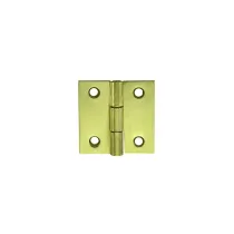 Cerniere quadre zincate giallo Misura (mm x mm): 100 X 100 mm.