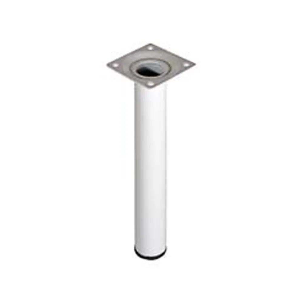 Piedino tondo Element System Ø 30 mm. Bianco Varie Altezze Altezza : 750 cm