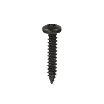 Viti autofilettanti testa cilindrica nere DIN 7981 Dimensioni viti: 4,2 x 13 mm.