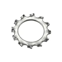 RONDELLE DENTATE DIN 6797 ACCIAIO ZINCATO Tipo M: M4