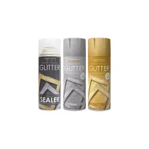 SPRAY GLITTER SUPER SCINTILLANTE - 400ml Colori Generici: oro