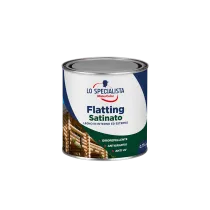 FLATTING ACQUA SATINATA INCOLORE Dimensioni vernici: 0,75 Lt.