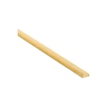 PROFILO MEZZO TONDO IN AYOUS PIALLATO SENZA NODI (2,4 mt) Dimensioni listelli XX: 20 x 8