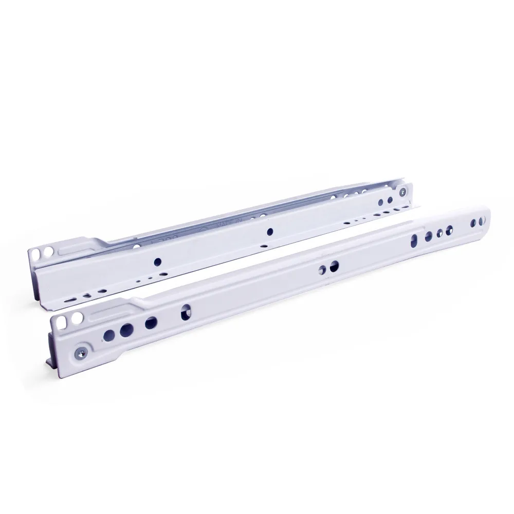 Guide per cassetti a rullino bianche Dimensioni Ø/X accessori mobili: 400 mm. Guide per cassetti a rullino bianche Dimensioni Ø/X accessori mobili: 400 mm.