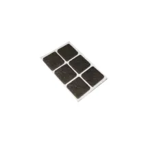 Feltrini adesivi rettangolari marroni Dimensione Ø/X protezioni: 20 X 30 mm.