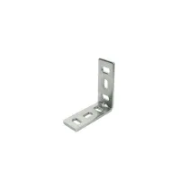 Lastrina asolata ad angolo in acciaio zincato bianco Misura (mm x mm): 100 X 100 mm.