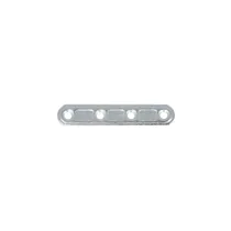Lastrine di giunzione dritte stondate in acciaio zincato bianco (4 pz) Misura (mm x mm): 60 X 15 mm.