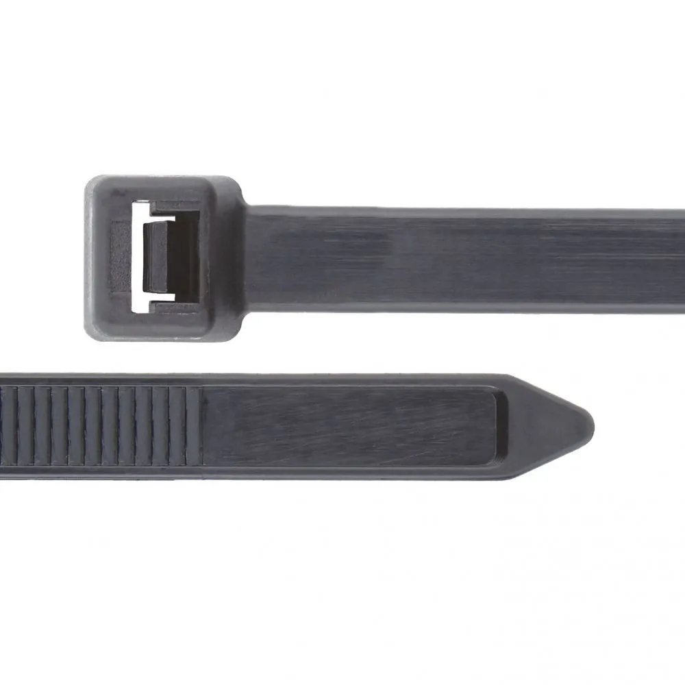 FASCETTE NYLON 6.6 COLORE NERO 100 PZ Fascette: 4,5 x 350 mm.