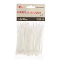 Fascette nylon 6.6 colore neutro Fascette: 3,5 X 200 mm.