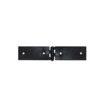 Asette verniciate nero Dimensioni Ø/X bandella: 160 X 36 mm.