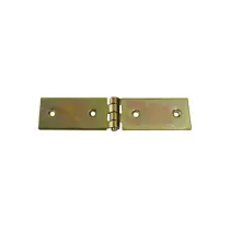 Asette zincate giallo Dimensioni Ø/X bandella: 140 X 36 mm.