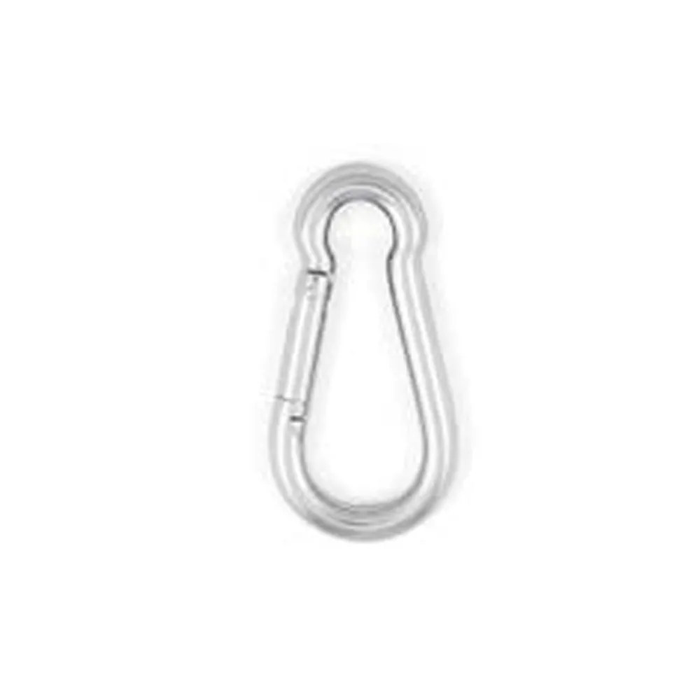 MOSCHETTONE POMPIERE IN ACCIAIO ZINCATO Ø 4 X 40MM. Misura ØX: Ø 10 x 100 mm.