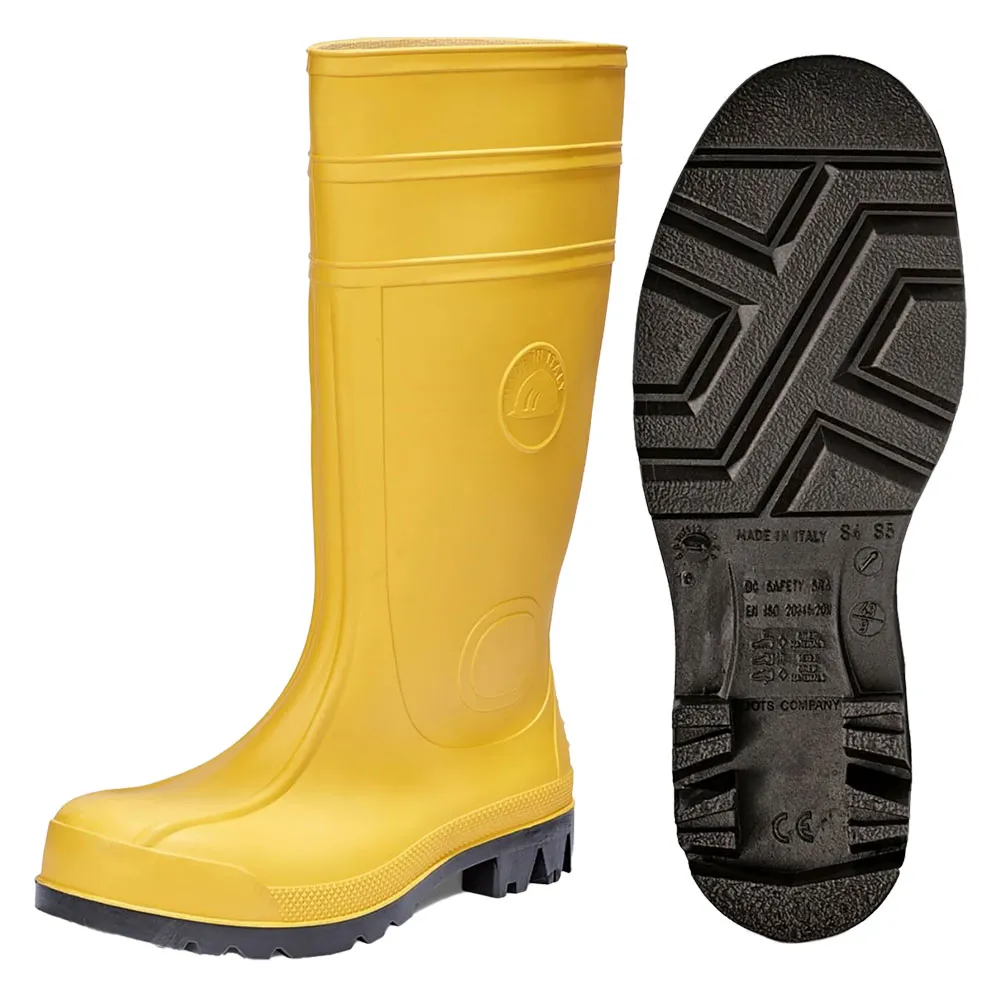 STIVALI ANTINFORTUNISTICA N. 44 - giallo STIVALI ANTINFORTUNISTICA N. 44 - giallo