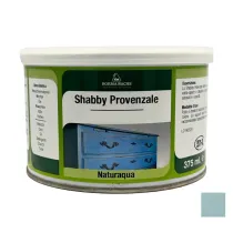 SHABBY CHIC PROVENZALE DECORGESSO ANTICANTE ALL'ACQUA 375 ml - Borma Wachs Colori Borma Wachs: 100 - GRIGIO CHIARO AGATA
