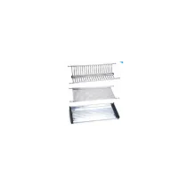 SCOLAPIATTI ACCIAIO INOX 18/10 (Misure disponibili: 56 cm, 66 cm, 76 cm) scolapiatti: 86 cm