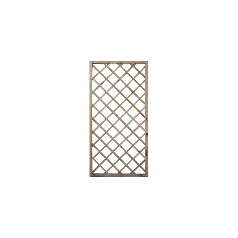 GRIGLIATO IN LEGNO PER ESTERNI - PINO IMPREGNATO (Diverse Misure) Grigliato: 90 x 180 cm