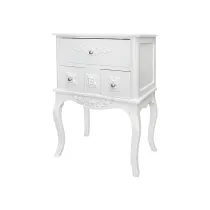COMODINO 3 CASSETTI STILE CLASSICO 83x59x38CM