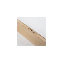 SET DI 3 MENSOLE "CONGONA" IN LEGNO CHIARO A CUBO E RETTANGOLO