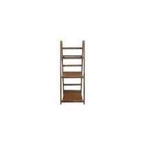 PORTA PIANTE 3 RIPIANI LEGNO MARRONE RICHIUDIBILE
