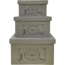SCATOLE CONTENITORI 24X42X31CM CON COPERCHIO