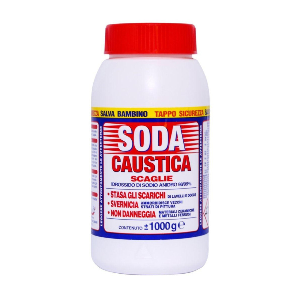 SODA CAUSTICA SCAGLIE 1KG