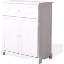 CREDENZA 1 CASSETTO e 2 ANTE 70X60X30CM