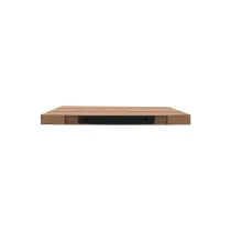 SET 2 MENSOLE DA PARETE 4x60X25cm GRIGIE