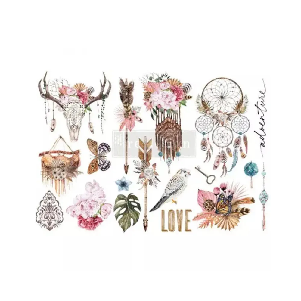 REDESIGN DECOR TRANSFERS BOHEMIAN SOLSTI