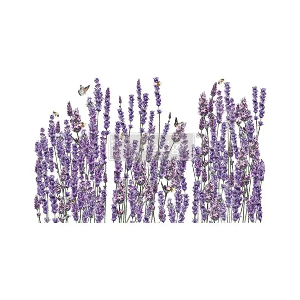 REDESIGN DECOR TRANSFERS CHAMPS DE LAVENDE 89×61 cm