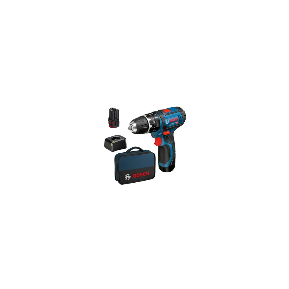 Trapano-avvitatore con percussione a batteria GSB 12V-15 Professional