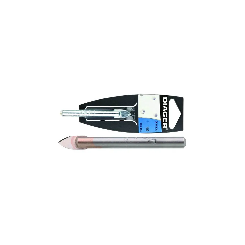PUNTA WIDIA DIAGER ART. 400 GLAS-VETRO 3 MM PUNTA WIDIA DIAGER ART. 400 GLAS-VETRO 3 MM
