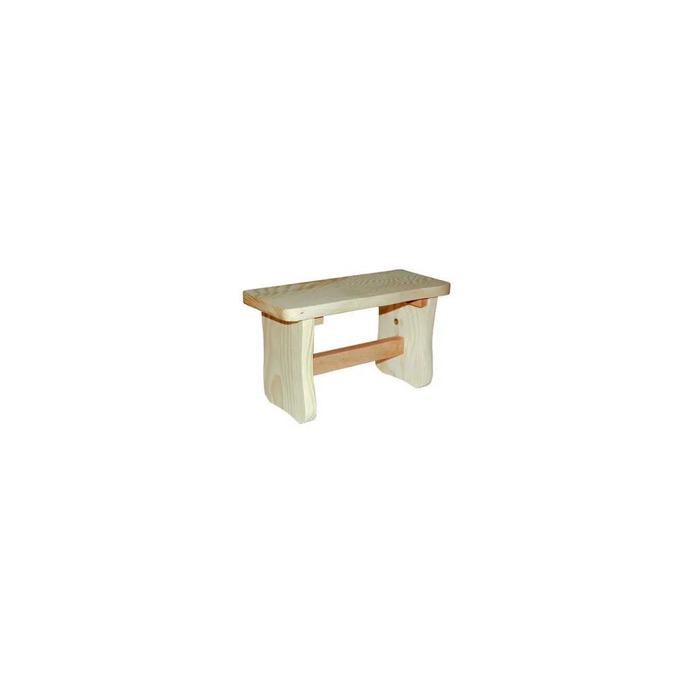 SGABELLO IN PINO CM 40X20X22H SGABELLO IN PINO CM 40X20X22H