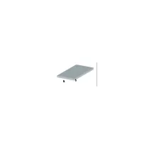PROFILO ARGENTO H.100 PIATTO 25X2