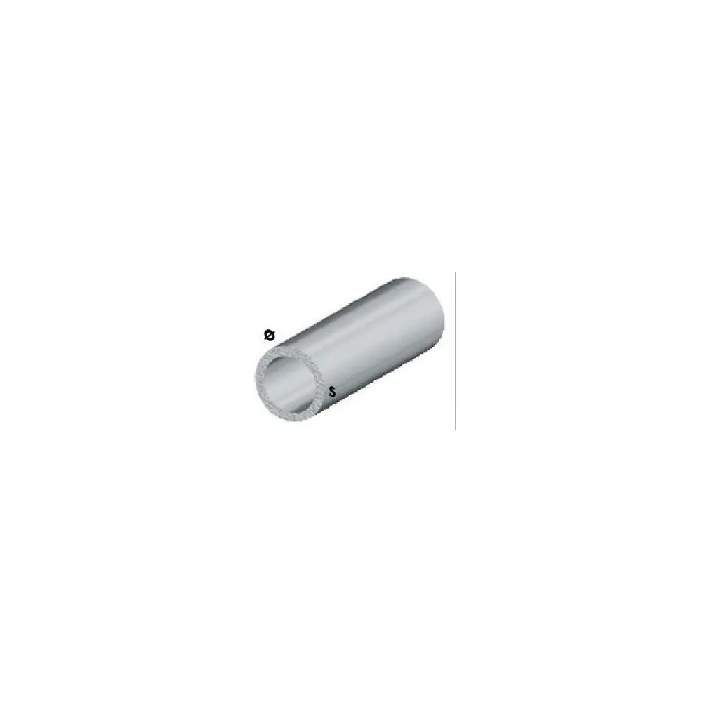 PROFILO ARGENTO H.200 TUBO TONDO 20X1