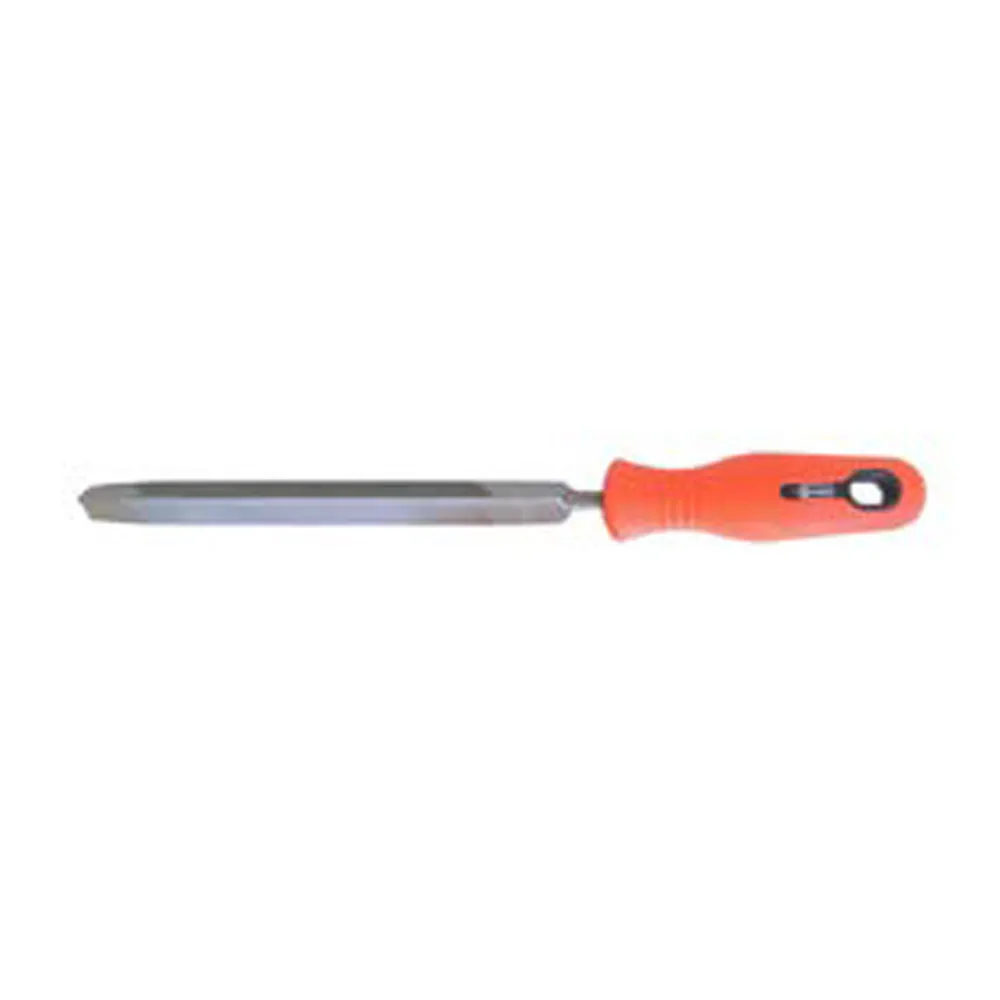 Lima triangolare bastarda taglio 2 L. 125 mm. Lima triangolare bastarda taglio 2 L. 125 mm.